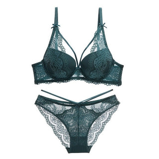Lace Push Up Bra and Panties Lingerie set
