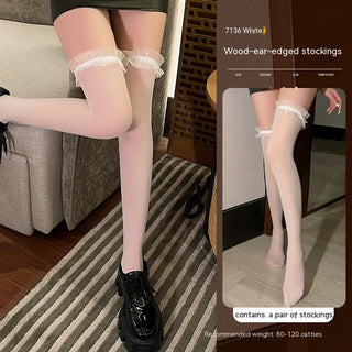 Women's Uniform Black Underwear Stockings