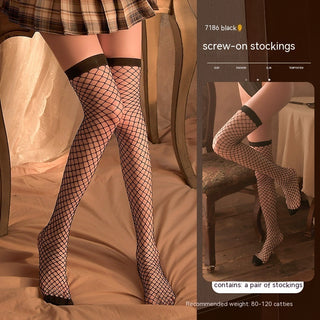 Women's Uniform Black Underwear Stockings