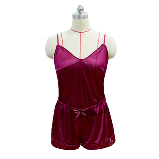 Silk Camisole and Short Set Sleepwear
